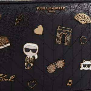 KARL Lagerfeld Paris pin Details crossbody