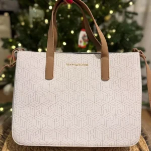 Tommy Hilfiger tote bag light beige
