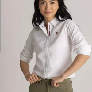U.S. Polo Assn. Women’s Classic White Shirt