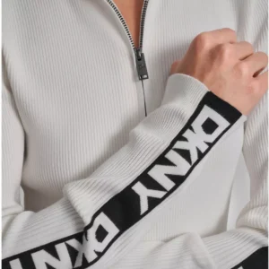Dkny white Quarter-zip Sweater 🤍