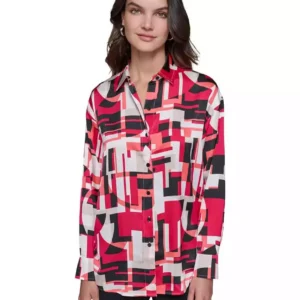 KARL Lagerfeld Paris modern geometric print