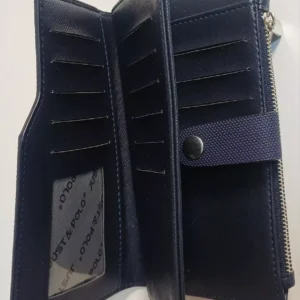 JUST & POLO Wallet Navy Blue