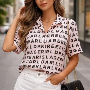 Karl Lagerfeld Paris Monogram Shirt