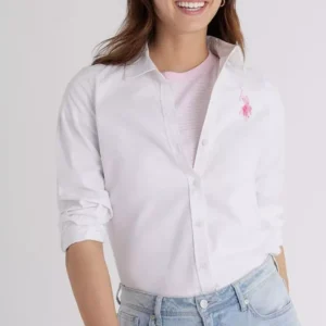 U.S. Polo Assn. Women’s Classic Button-Down Shirt