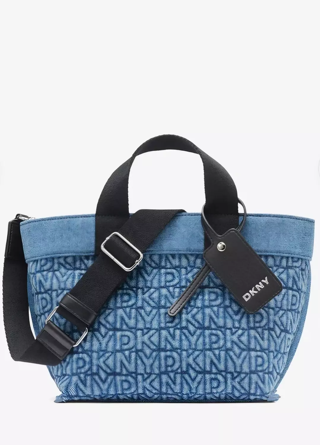 DKNY Tote Bag Monogram Denim - Image 2