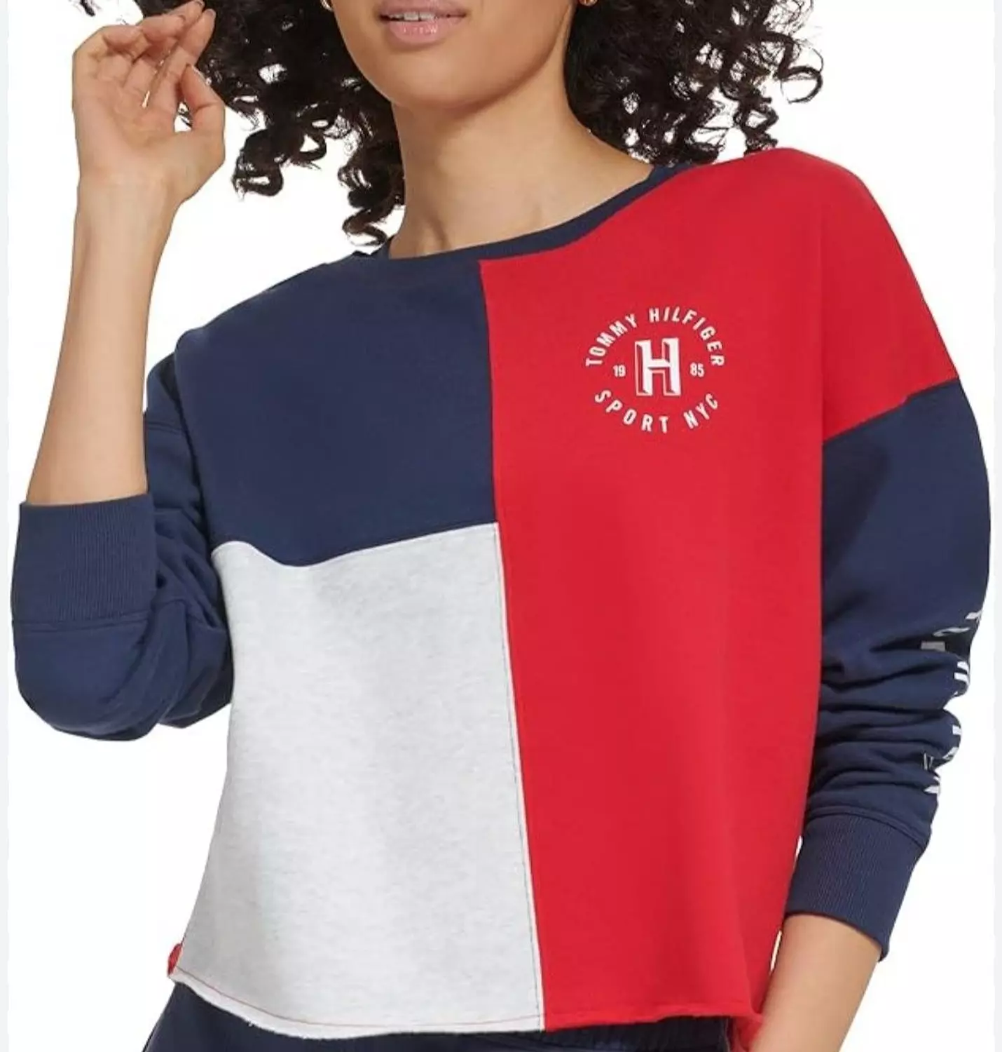 Tommy Hilfiger Color-Block Sweatshirt - Image 2