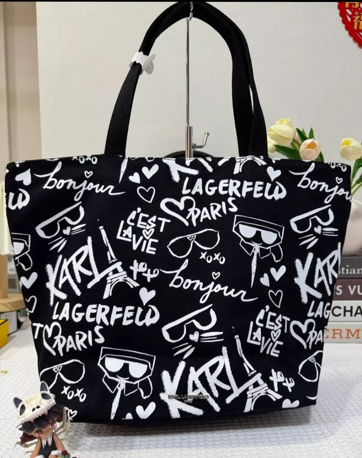 KARL Lagerfeld Graffiti Tote Bag - Image 2