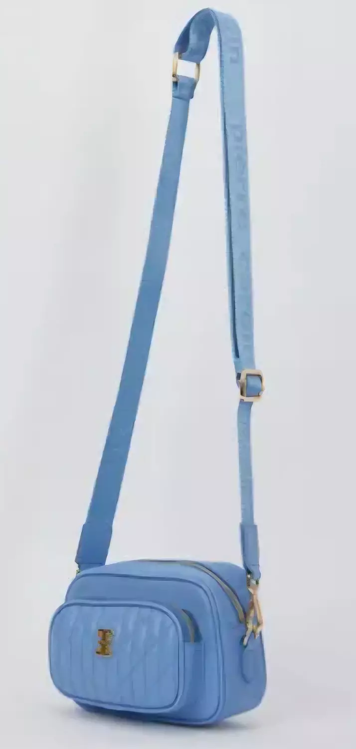 Pierre Cardin crossbody bag in Baby blue - Image 2