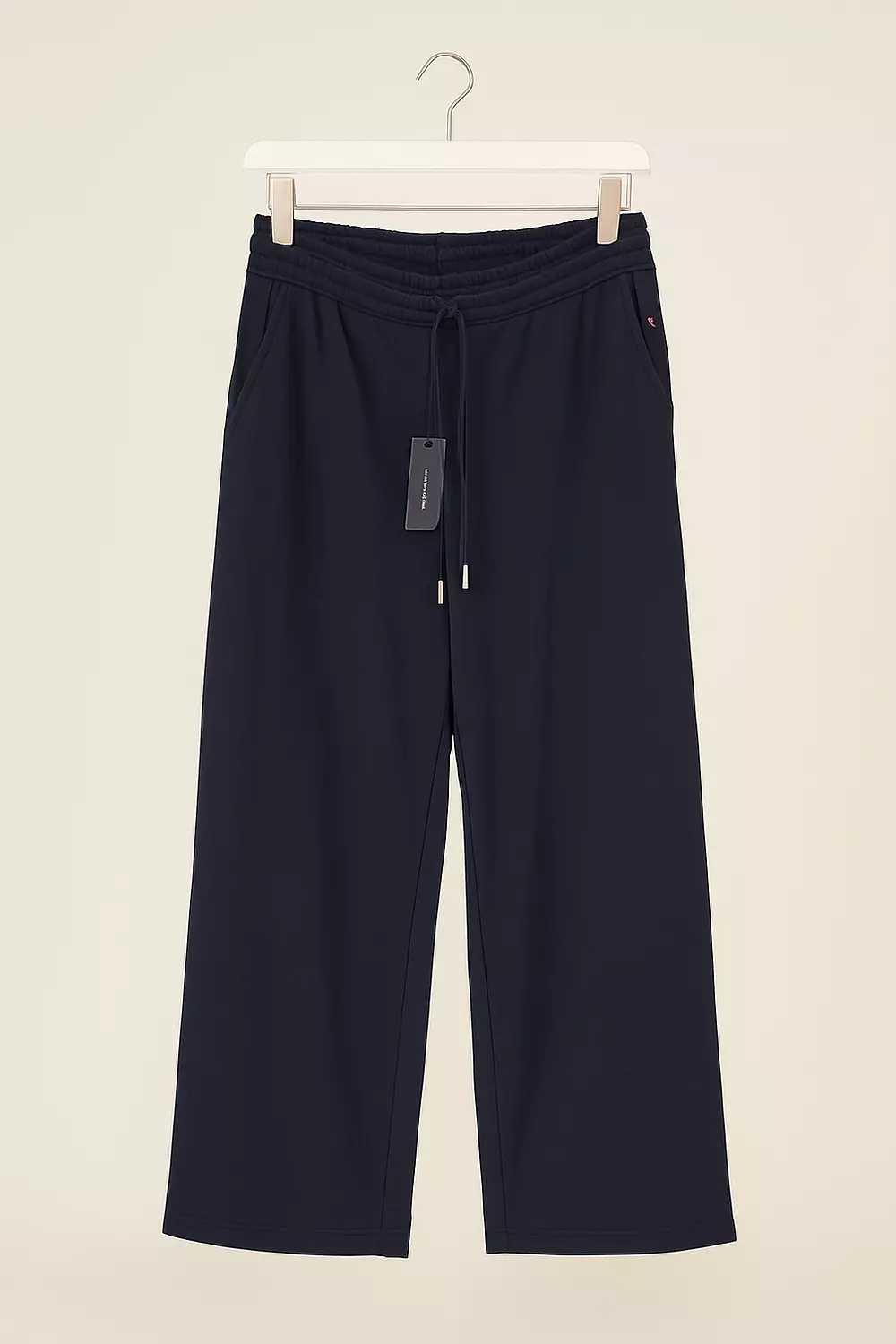 Tommy Hilfiger Women’s Navy Blue Wide-Leg Lounge Pants - Image 2