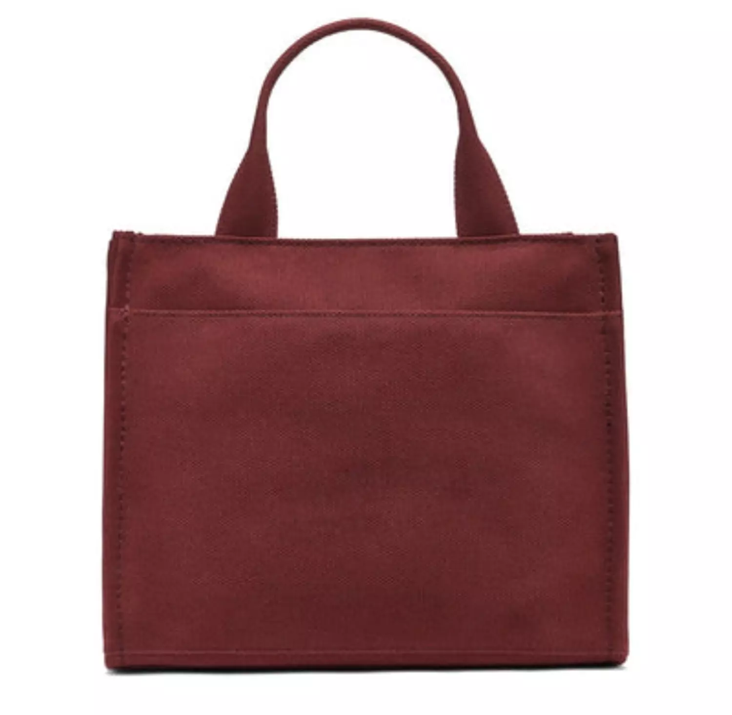 DKNY Tote Bag Canvas Rich Burgundy - Image 2