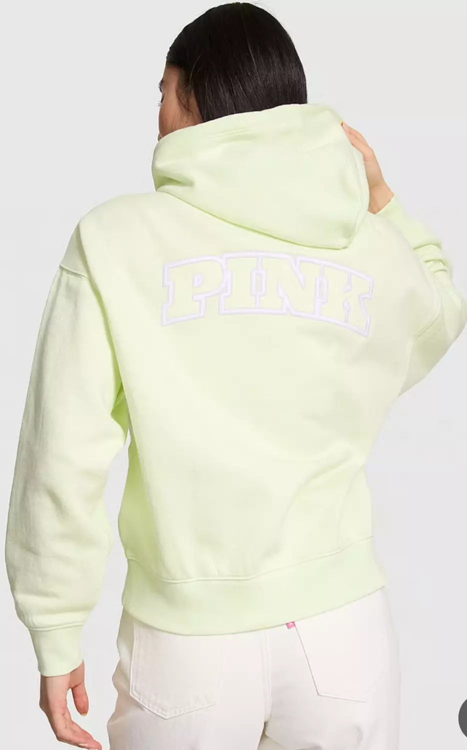 PINK Full-Zip Hoodie mint green - Image 2
