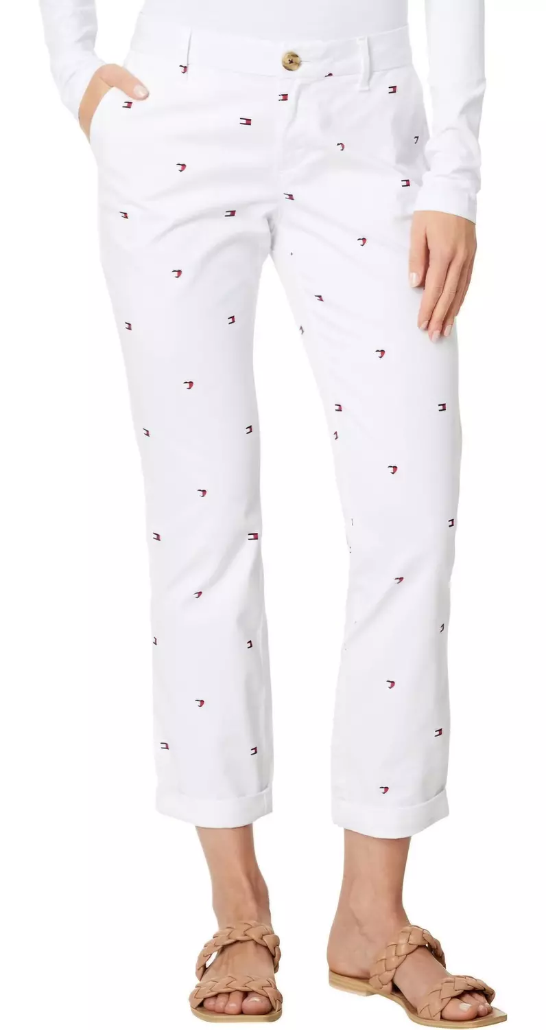 Tommy Hilfiger Flag Print Chinos - Image 2