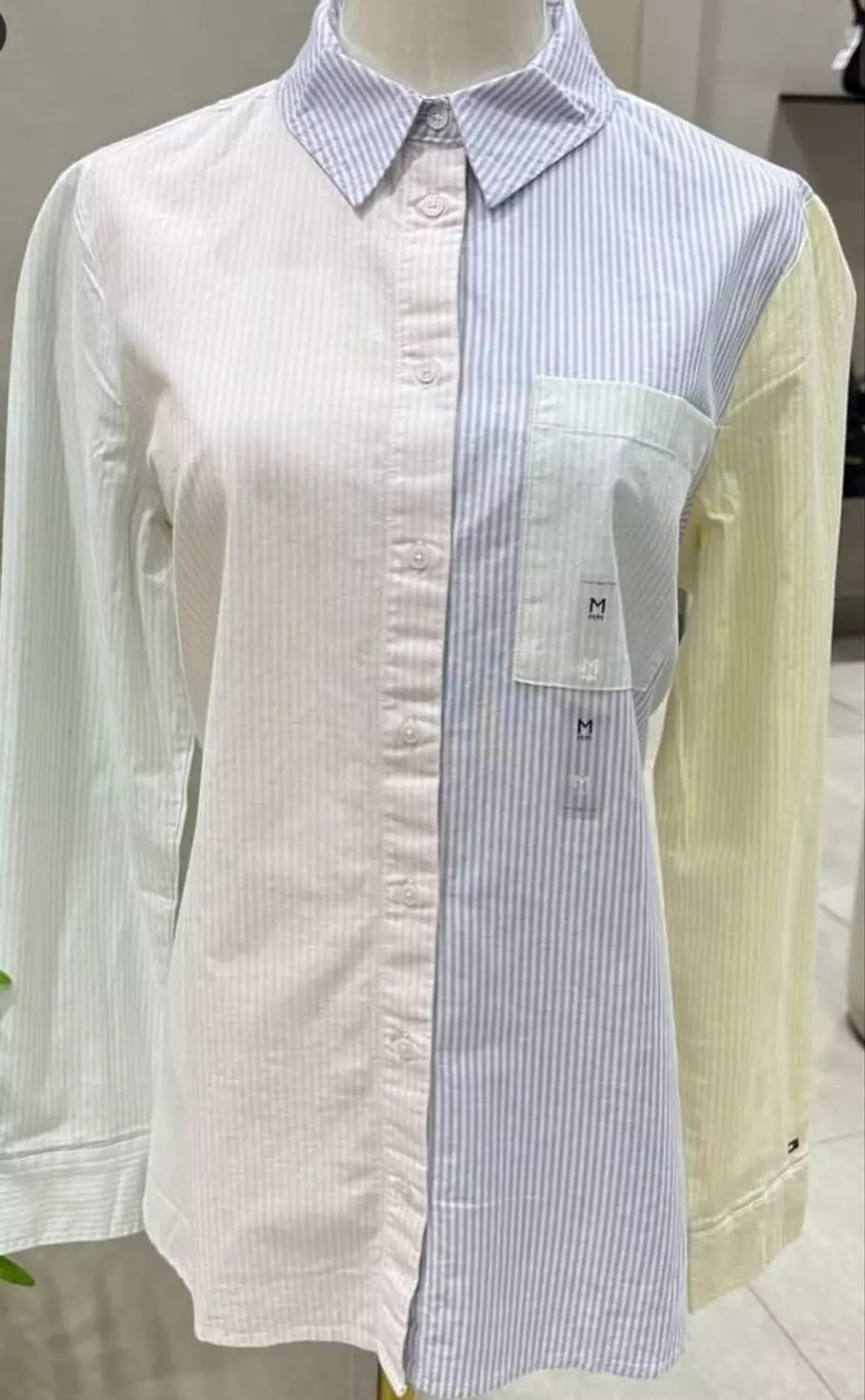 Tommy Hilfiger a classic pastel color _block Oxford - Image 2