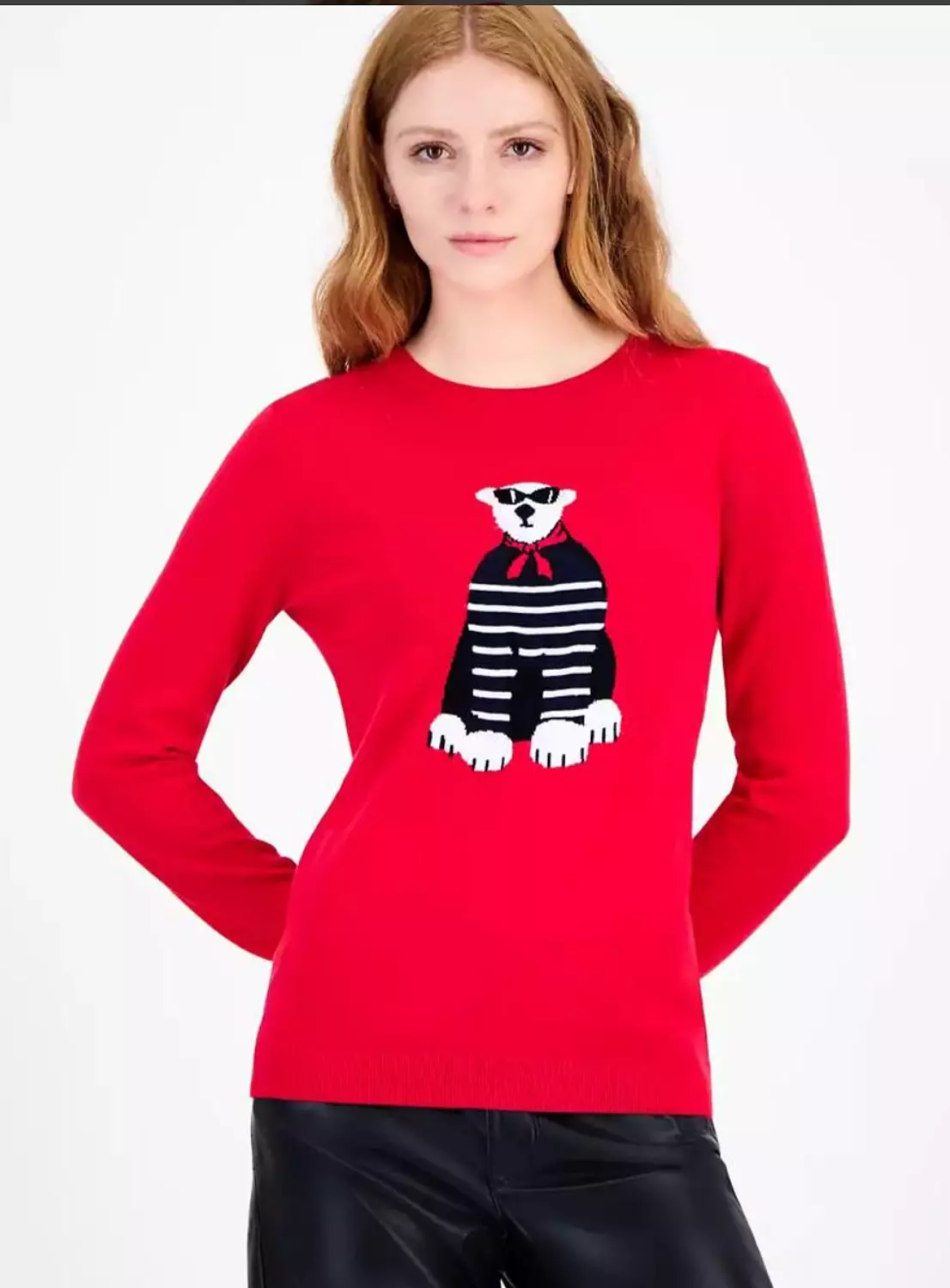 Tommy Hilfiger Chic Graphic knit sweatshirt - Image 2
