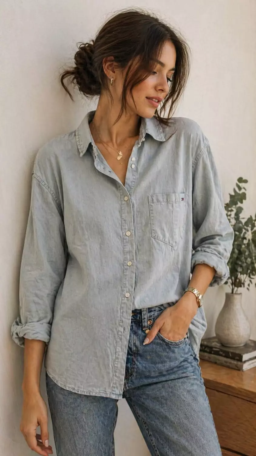 Tommy Hilfiger denim Shirt - Image 2