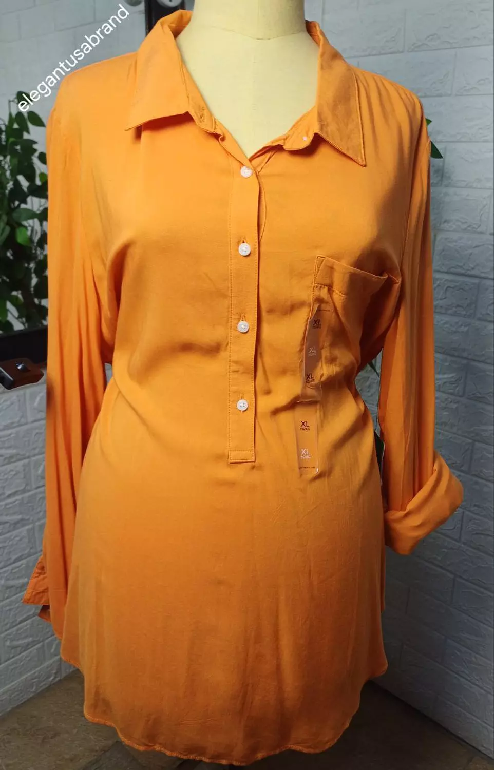 Tommy Hilfiger Modern Button _Up Tunic - Image 2
