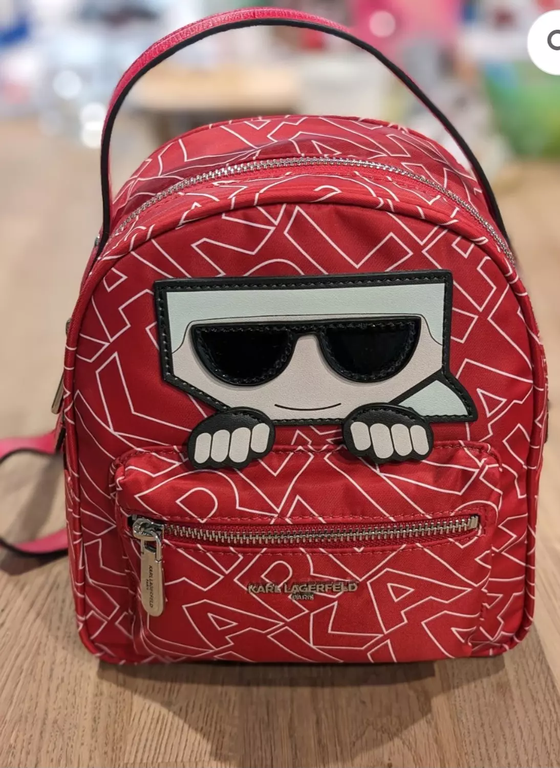 KARL Lagerfeld Paris mini backpack from the Ikonik collection - Image 2