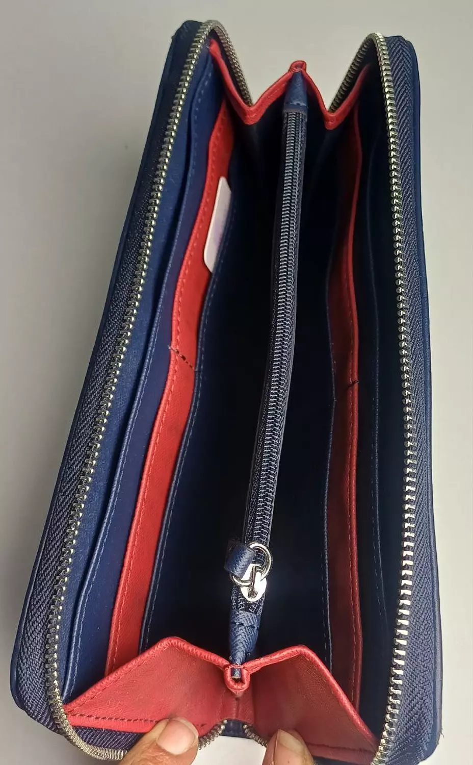 Tommy Hilfiger Large wallet navy blue - Image 2