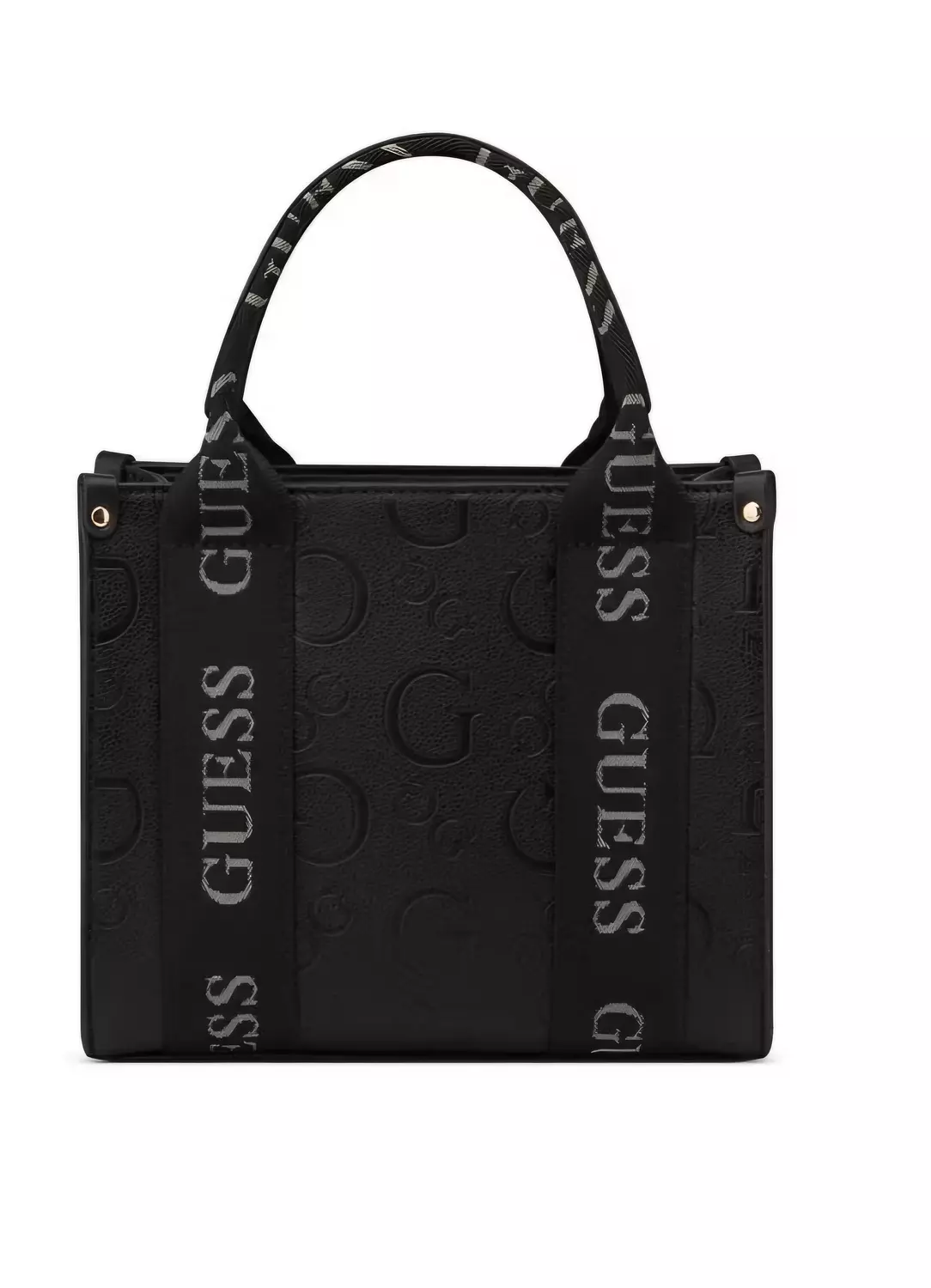 Guess boxy crossbody in a classic black Colorway - Image 2