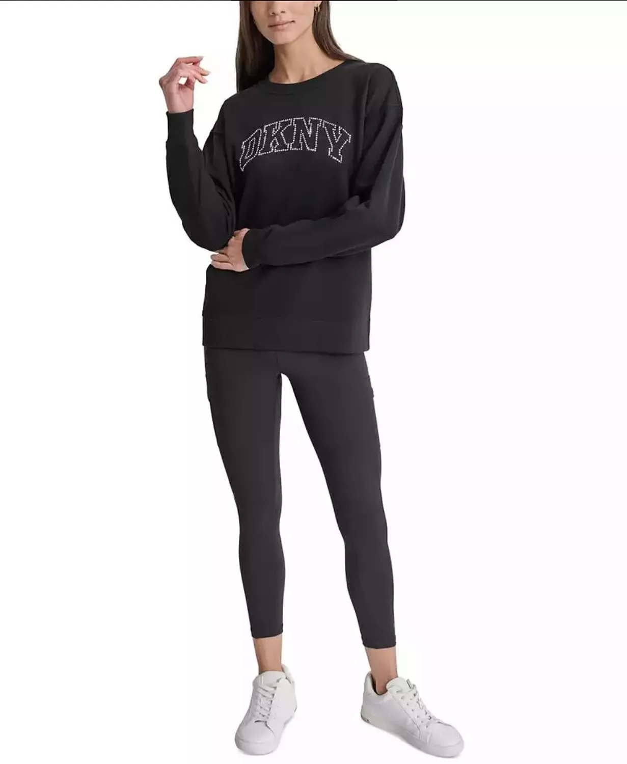 Dkny Rhinestone Sweatshirt - Image 3