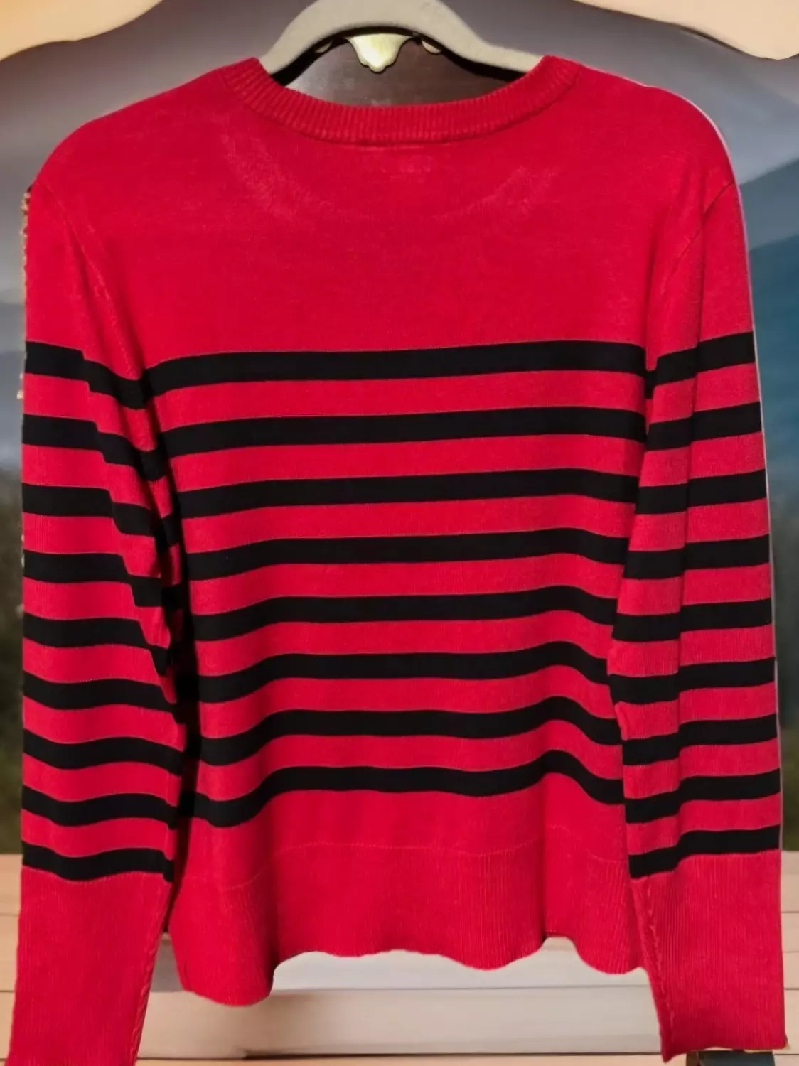 Karl Lagerfeld Paris Striped Sweater - Image 3