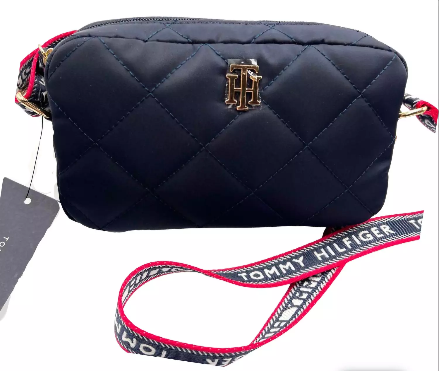 Tommy Hilfiger Quilted Nylon Camera Bag - Image 3