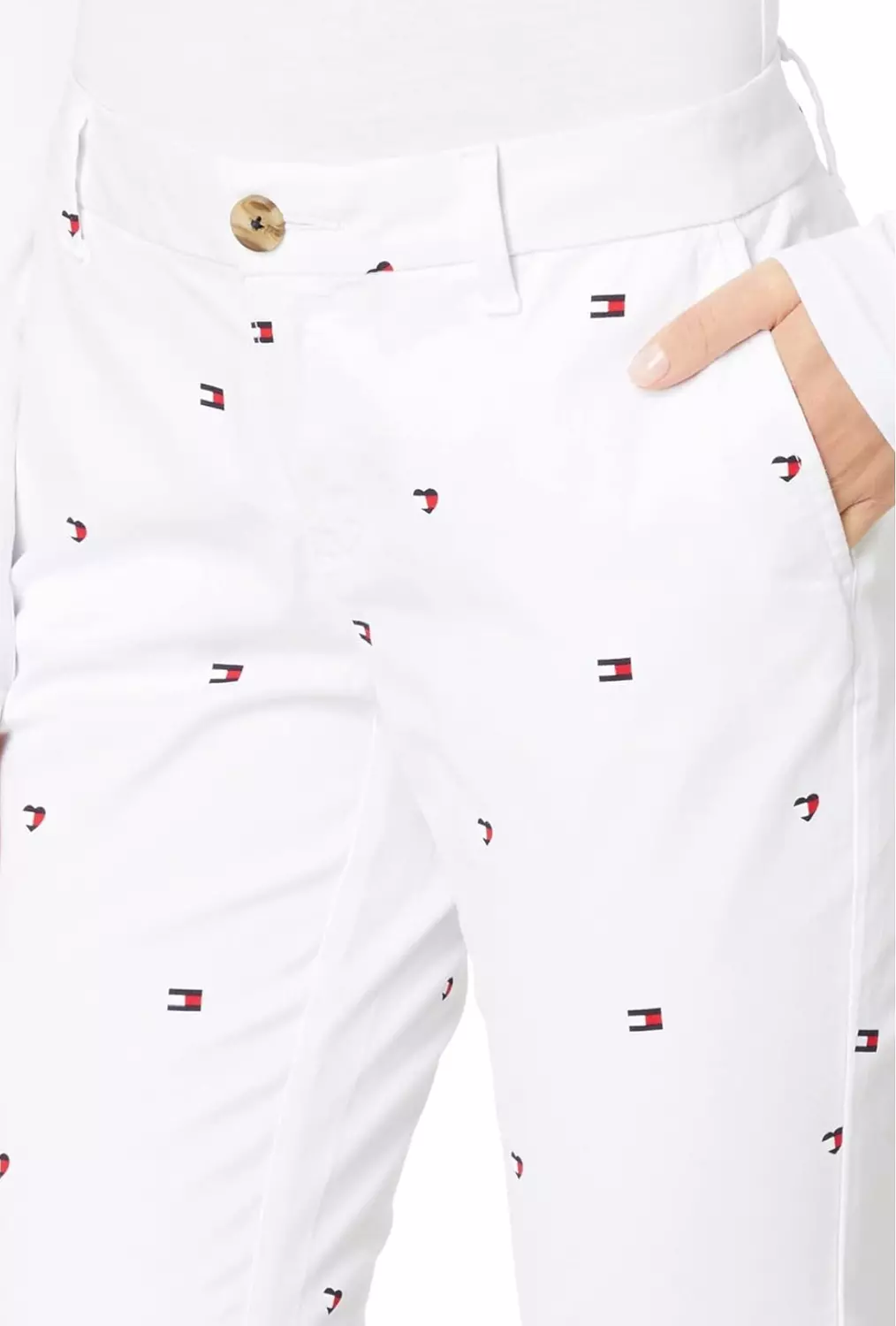 Tommy Hilfiger Flag Print Chinos - Image 3