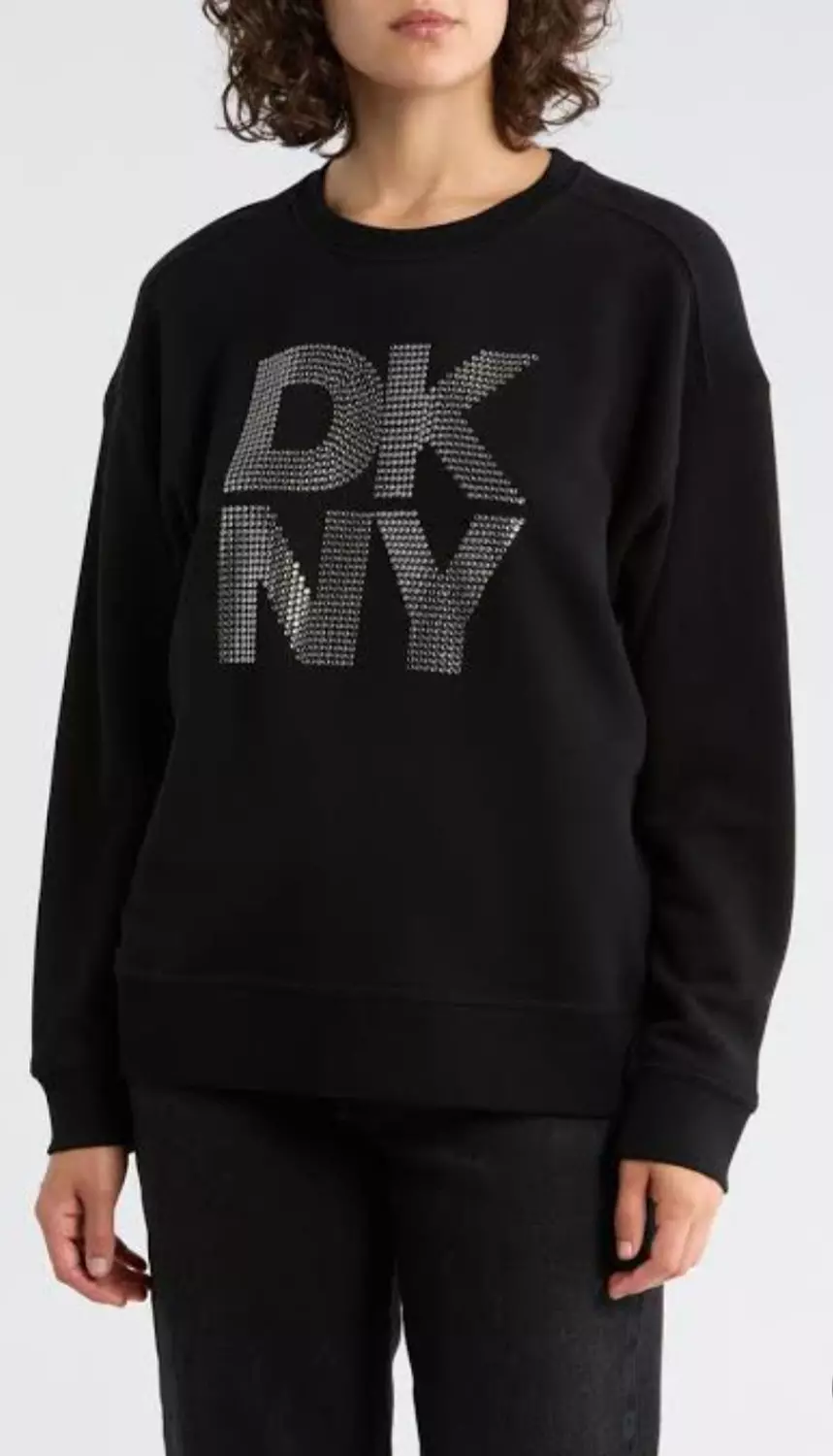 Dkny Embellished Sweatshirt - Image 3