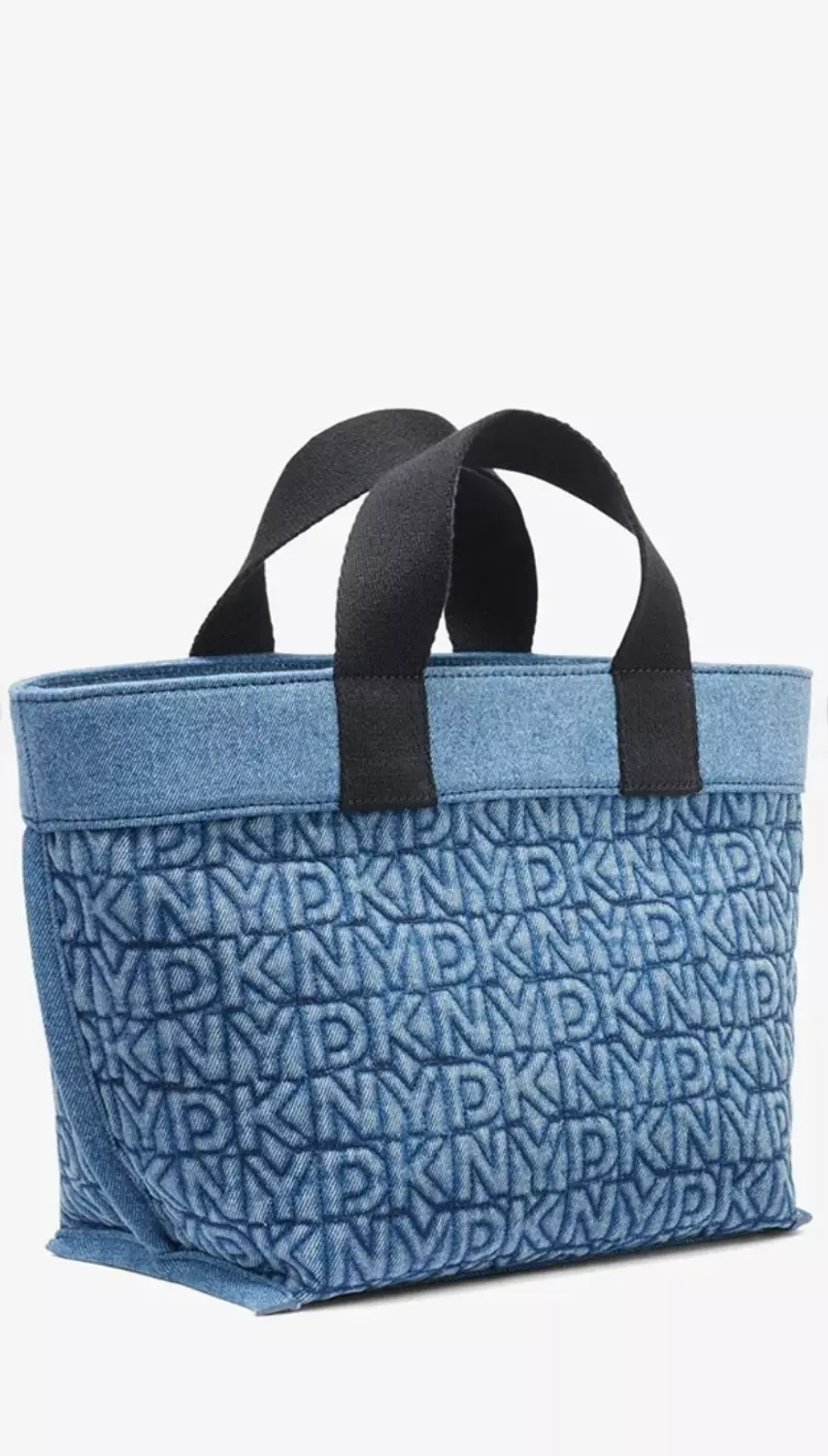 DKNY Tote Bag Monogram Denim - Image 3