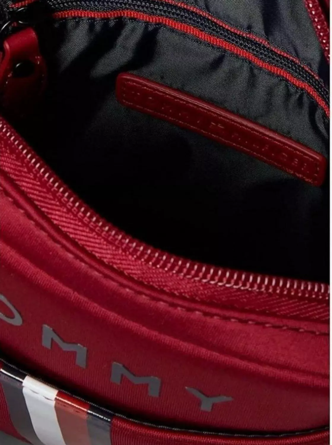 Tommy Hilfiger Crossbody Report Bag navy,white and red - Image 3