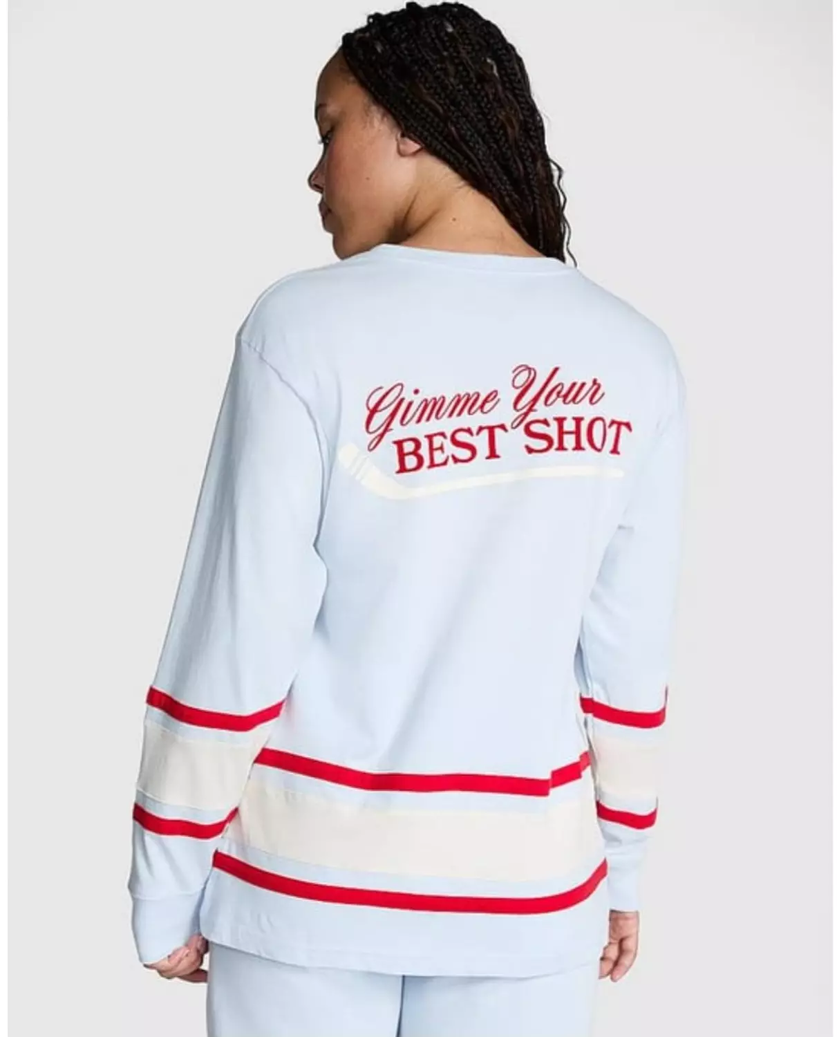 PINK Varsity Sport Long-Sleeve Tee - Image 3