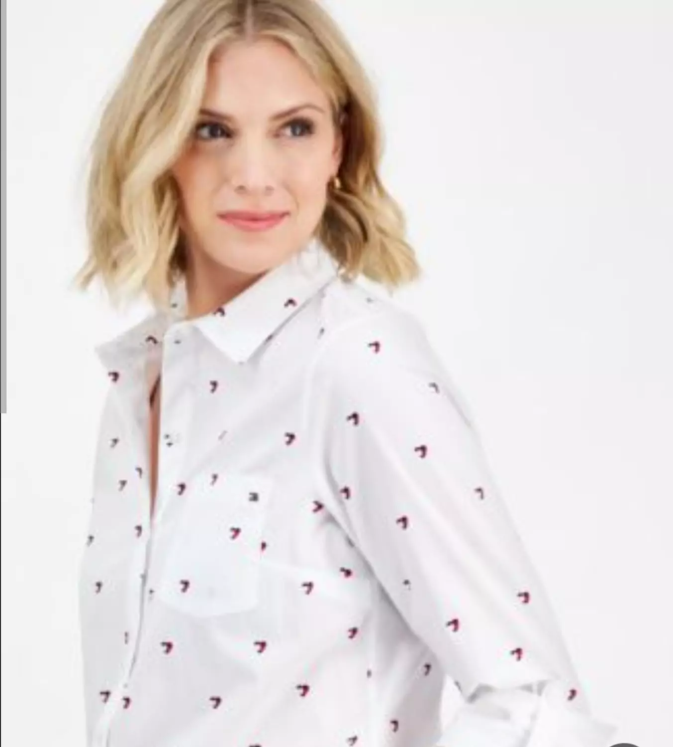 Tommy Hilfiger Monogram Button-Down Shirt - Image 3