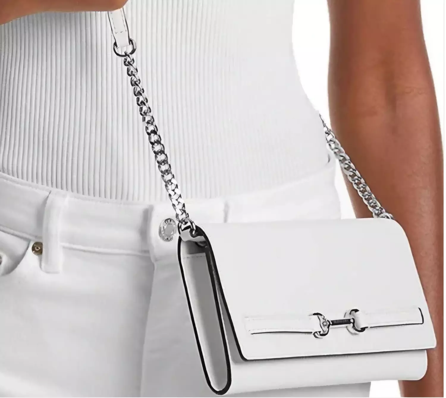 Michael Kors Carson Convertible Crossbody Bag - Image 4