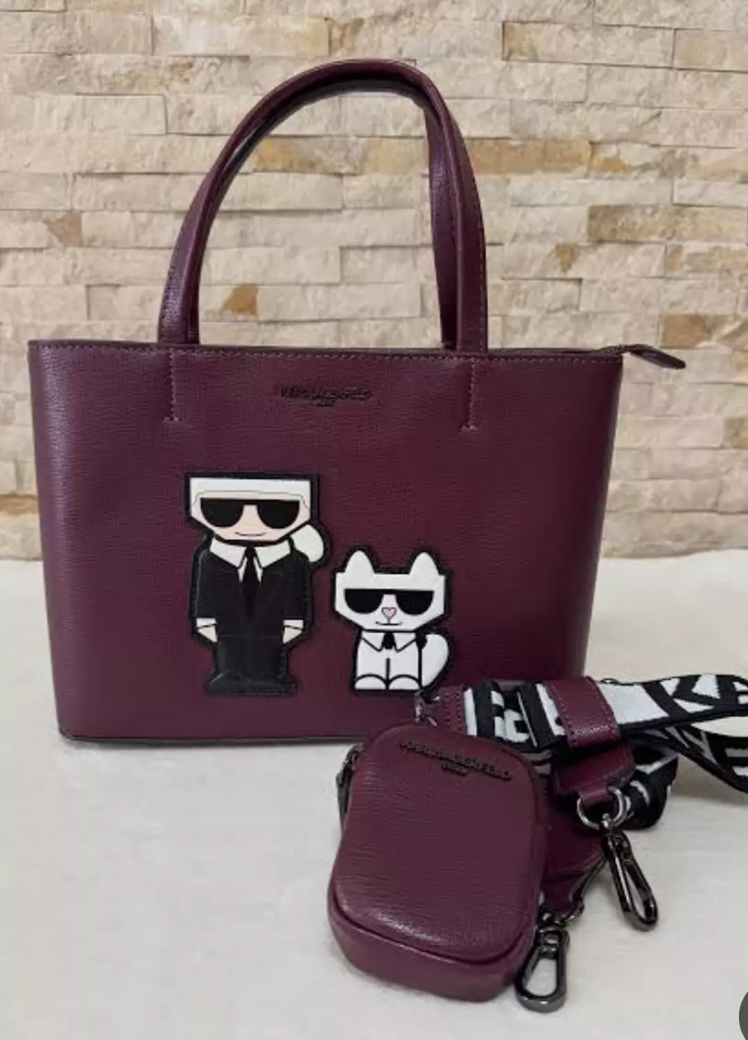 Karl Lagerfeld Tote - K/Ikonik Edition - Image 4
