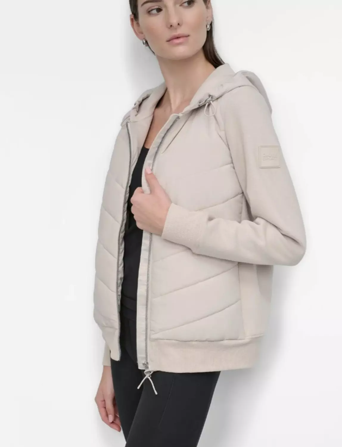 Dkny Hybrid padded Hoodie - Image 4