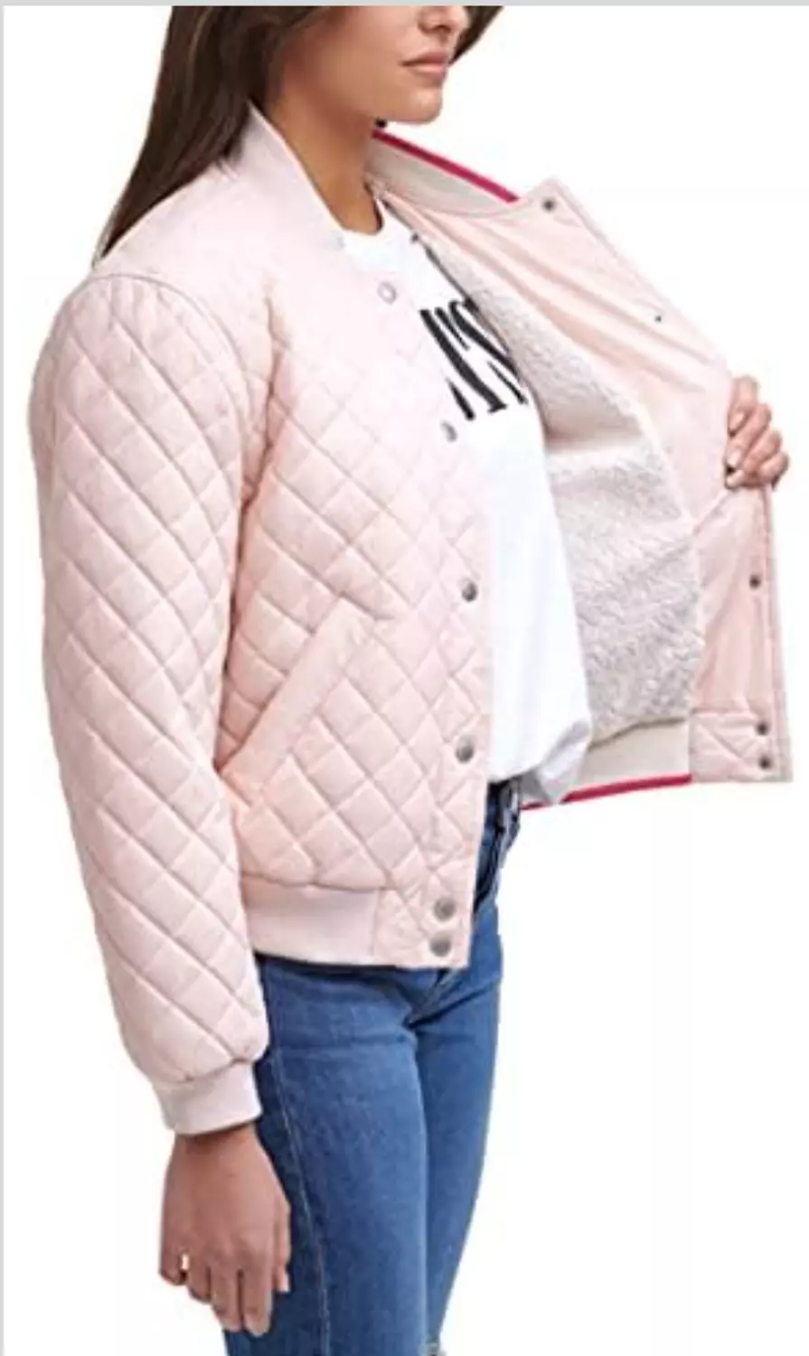 Levi's Quilted Bomber Jacket - Image 4