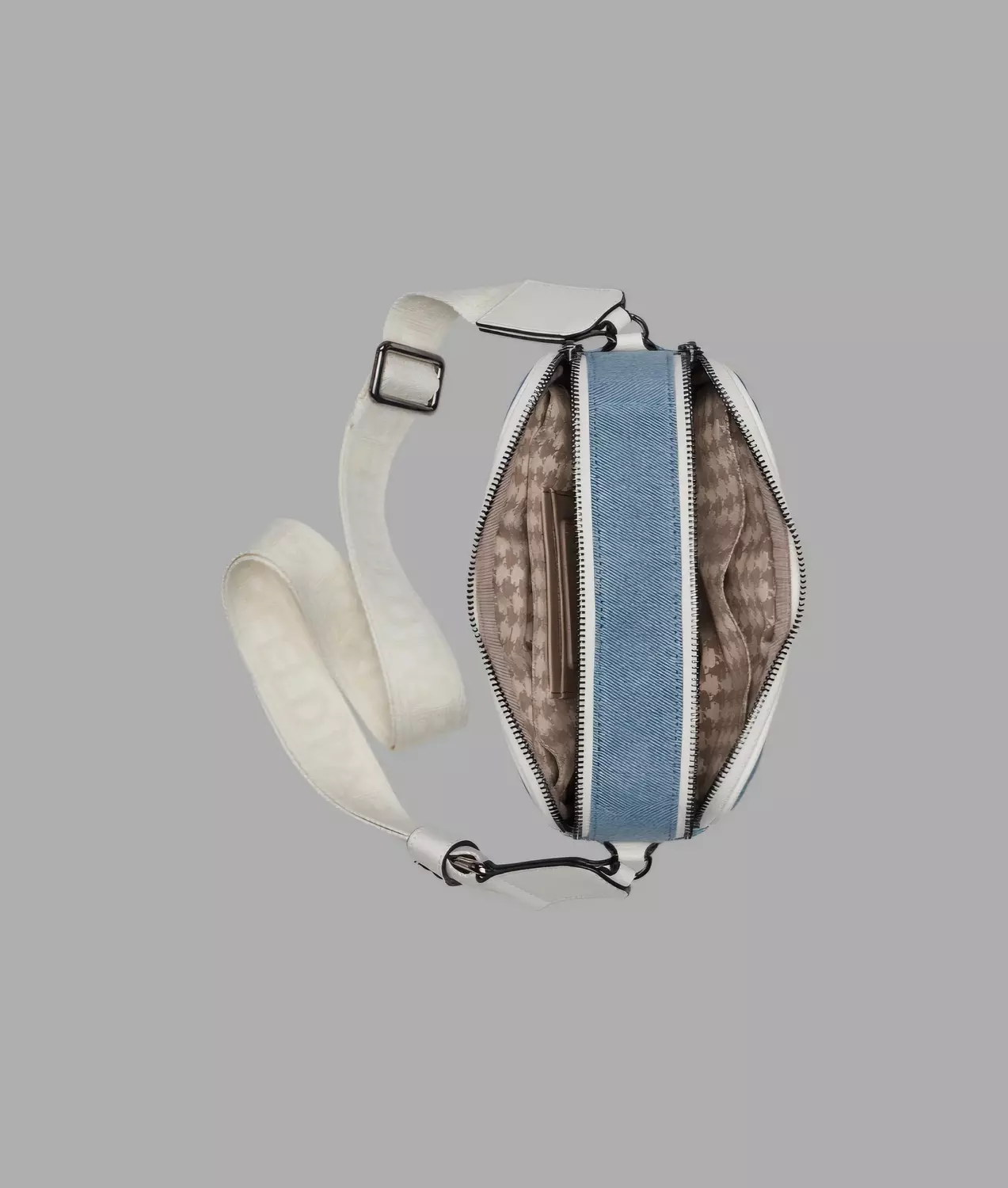 Karl Lagerfeld Paris Denim Camera Bag - Image 4