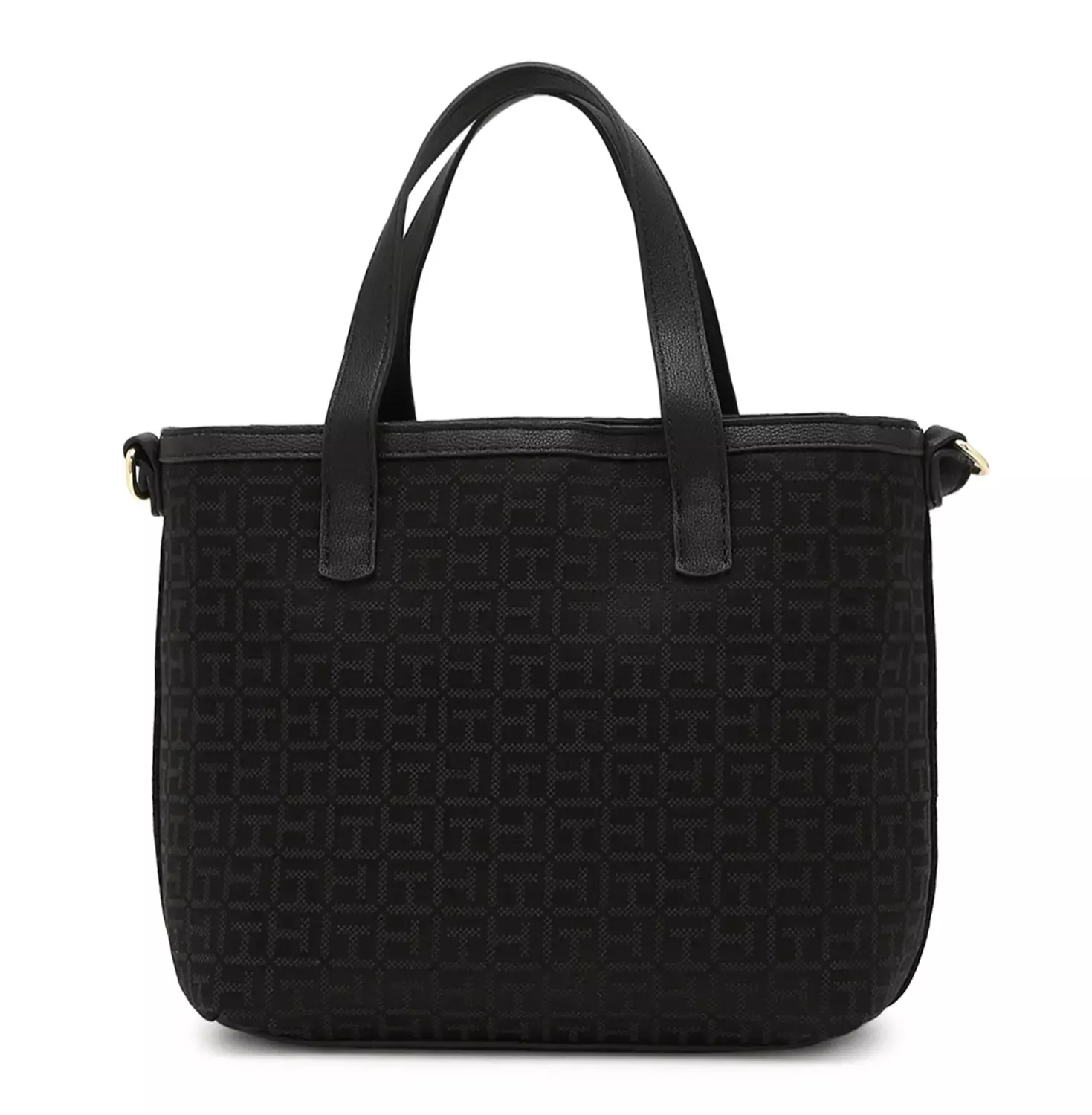 Tommy Hilfiger monogram tote bag classic black - Image 4