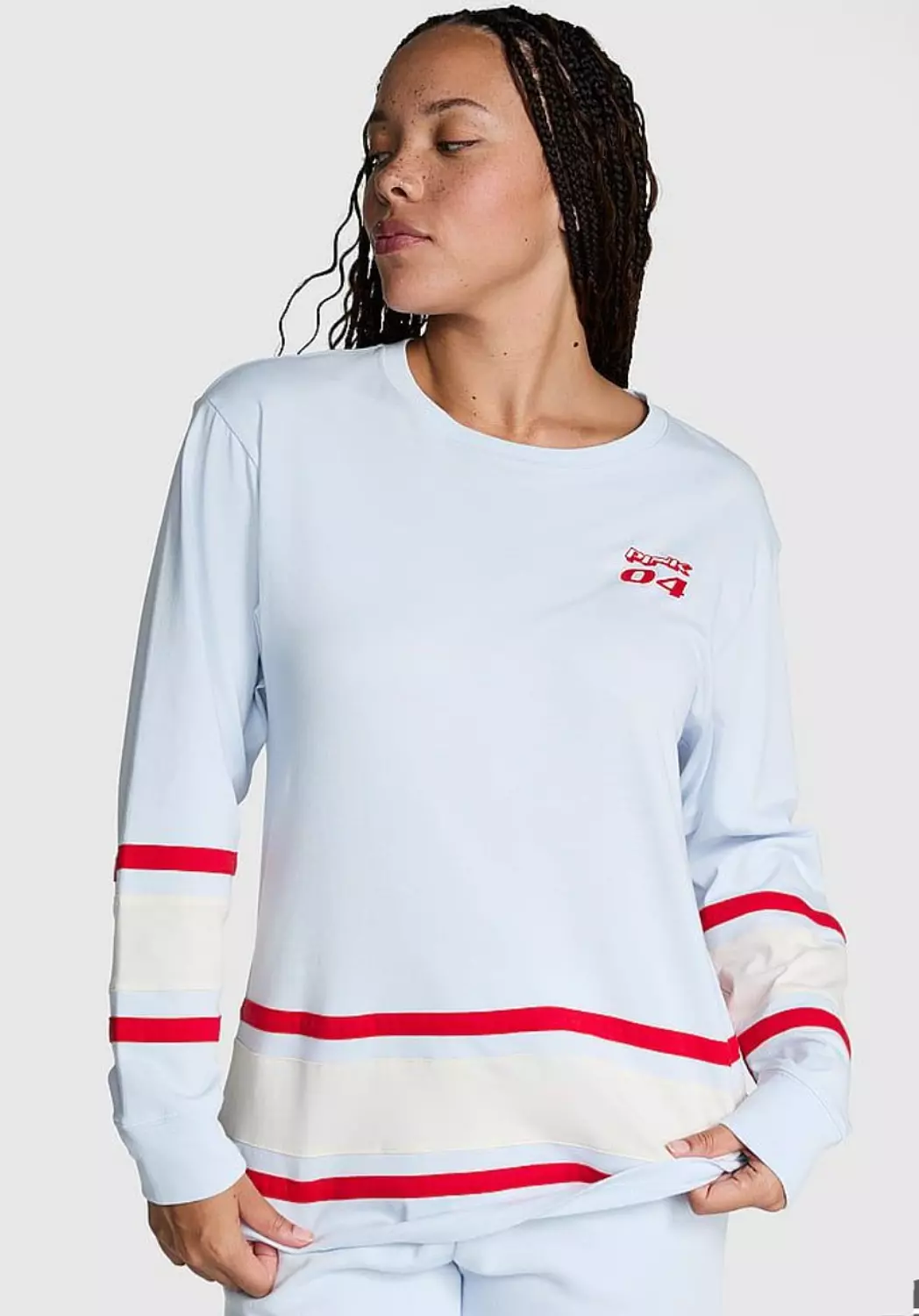 PINK Varsity Sport Long-Sleeve Tee - Image 4