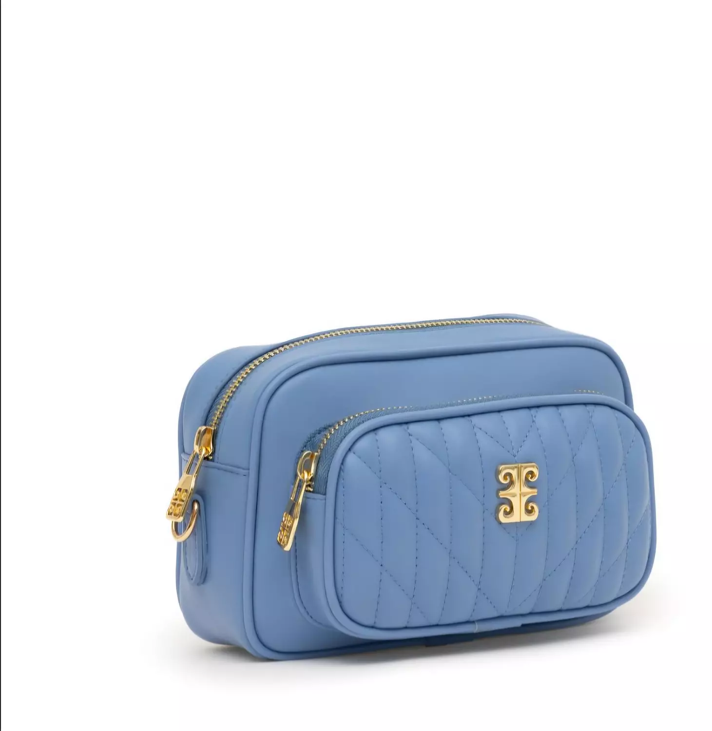Pierre Cardin crossbody bag in Baby blue - Image 4