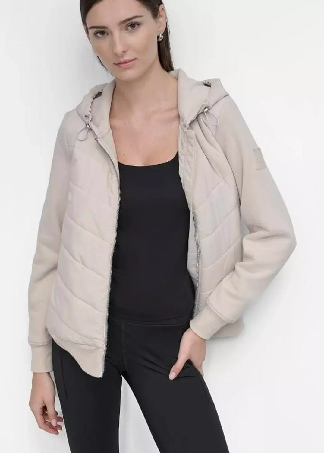 Dkny Hybrid padded Hoodie - Image 5