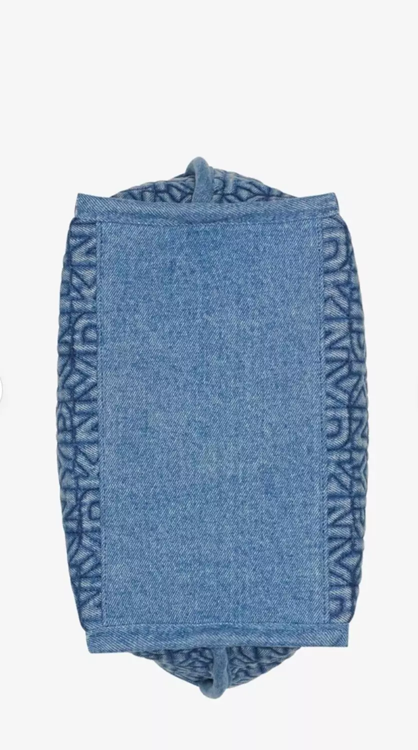 DKNY Tote Bag Monogram Denim - Image 5