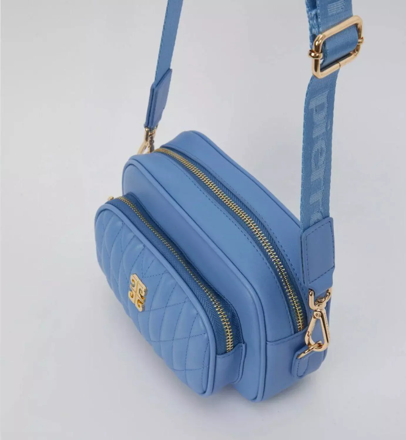 Pierre Cardin crossbody bag in Baby blue - Image 5