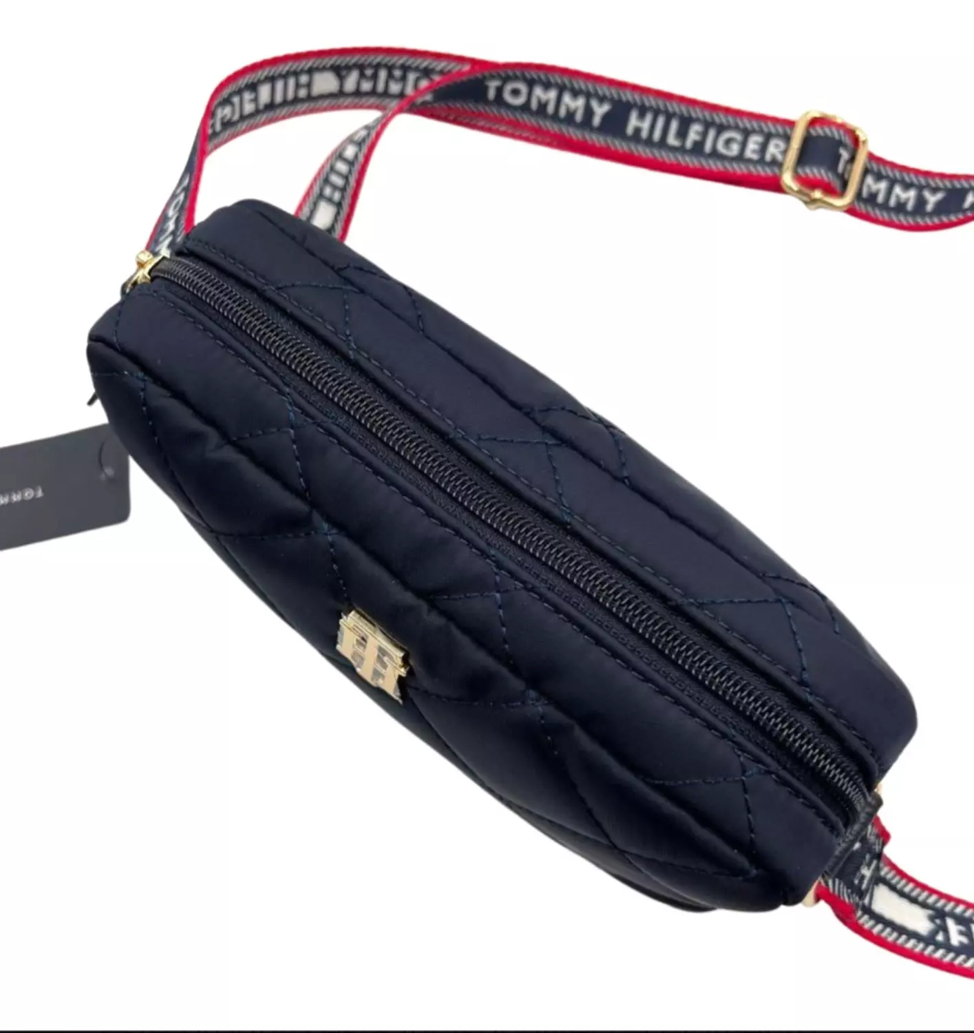 Tommy Hilfiger Quilted Nylon Camera Bag - Image 5