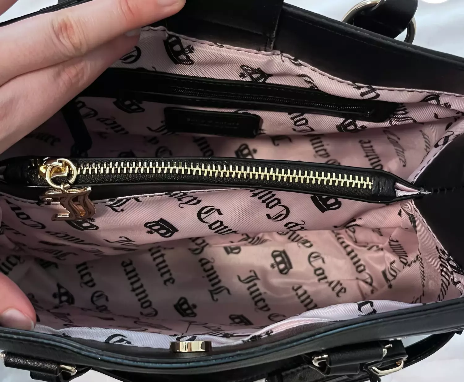 Juicy Couture Quilted Charm Satchel - Image 6